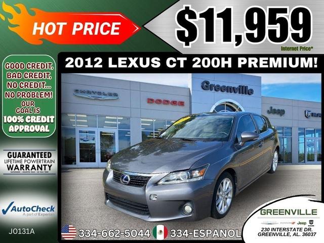 2012 Lexus Ct 200h