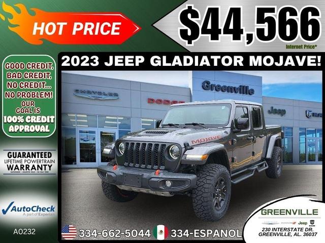 Photo of 2023 Granite Crystal Clearcoat Metallic Jeep Gladiator