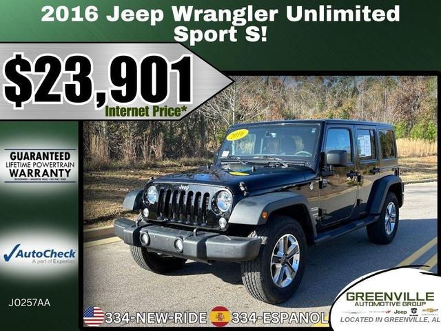 2016 Jeep Wrangler Unlimited