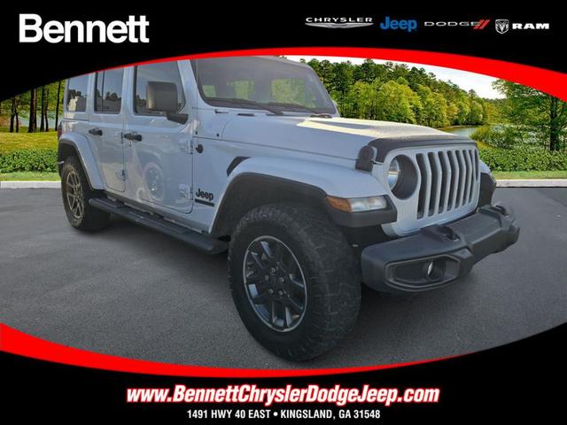 Photo of 2021 BRIGHT WHITE CL Jeep Wrangler Unlimited