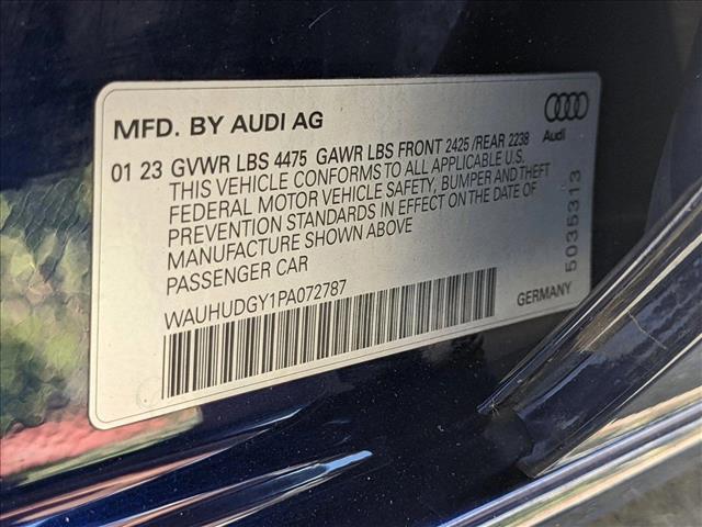 Photo of 2023 Navarra Blue Metallic Audi A3