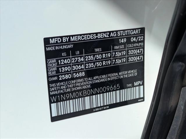 Photo of 2022 Polar White Mercedes-Benz EQB 300