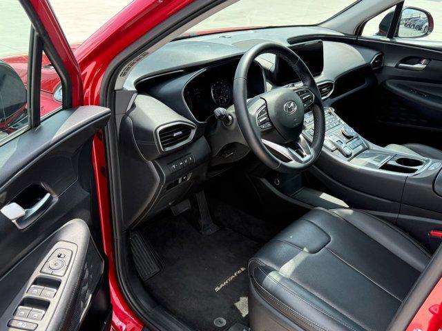 Photo of 2023 Calypso Red Hyundai SANTA FE