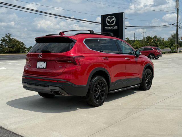 Photo of 2023 Calypso Red Hyundai SANTA FE