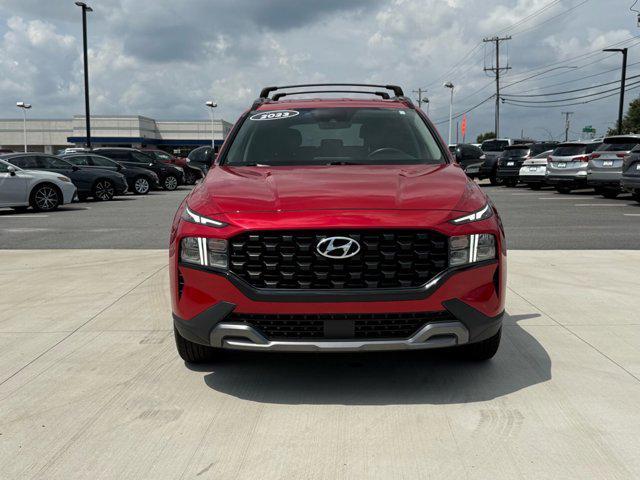 Photo of 2023 Calypso Red Hyundai SANTA FE