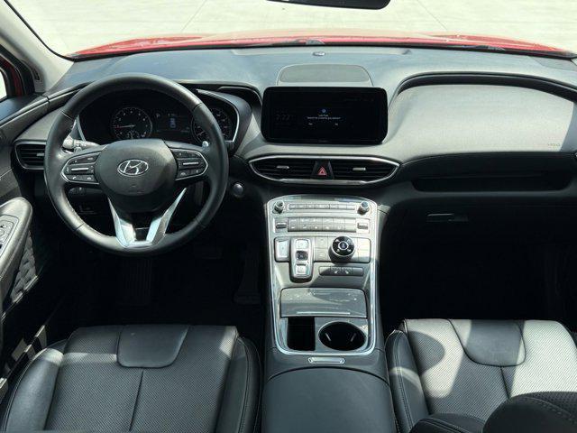 Photo of 2023 Calypso Red Hyundai SANTA FE