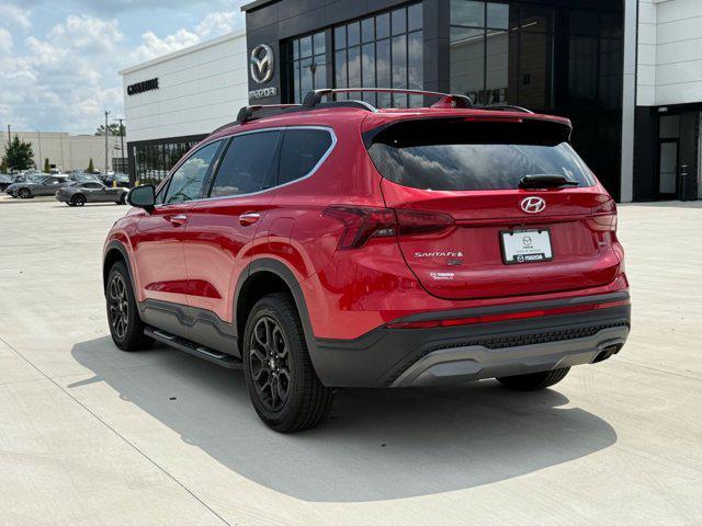 Photo of 2023 Calypso Red Hyundai SANTA FE