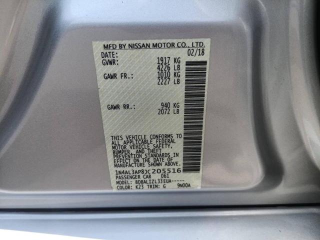 Photo of 2018 Brilliant Silver Nissan Altima