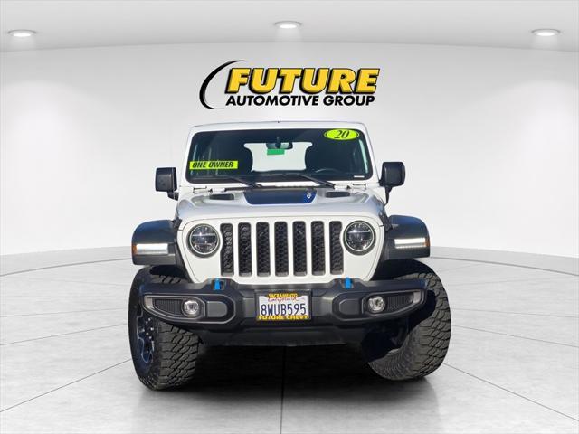 Photo of 2021 Bright White Clearcoat Jeep Wrangler Unlimited 4xe