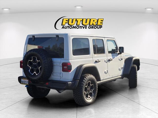Photo of 2021 Bright White Clearcoat Jeep Wrangler Unlimited 4xe