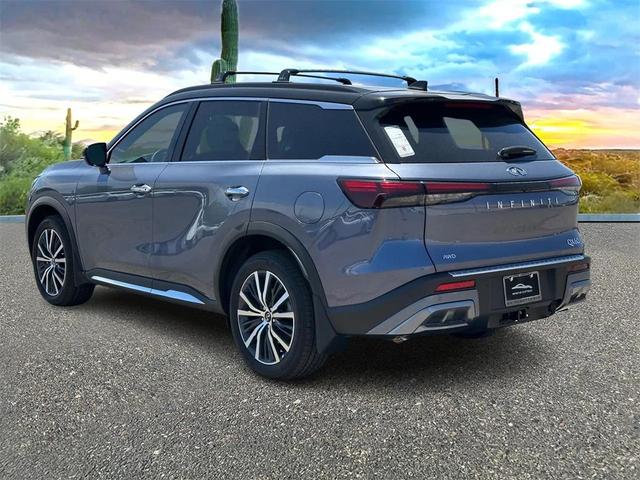 Photo of 2025 Moonbow Blue/Black Obsidian INFINITI QX60