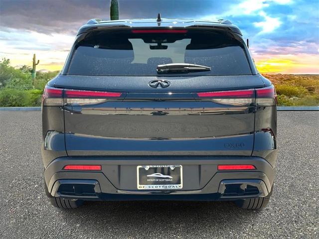 Photo of 2025 Mineral Black INFINITI QX60