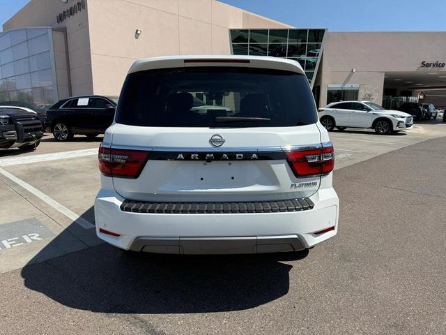 Photo of 2024 Aspen White Tricoat Nissan Armada
