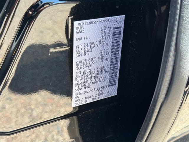 Photo of 2025 Mineral Black INFINITI QX60