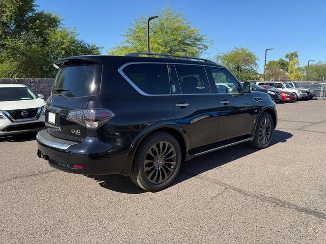Photo of 2017 Imperial Black INFINITI QX80