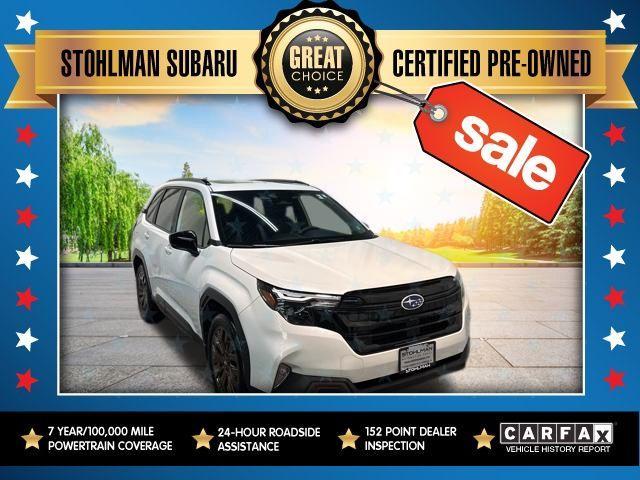 Photo of 2025 Crystal White Pearl Subaru Forester
