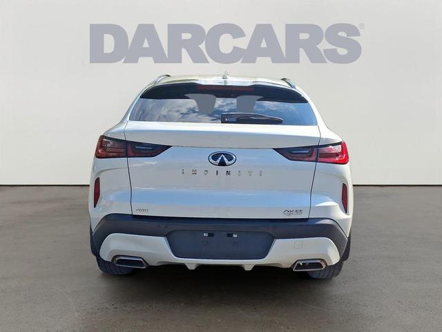 Photo of 2022 Majestic White INFINITI QX55