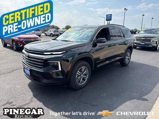 Photo of 2025 Black Chevrolet Traverse