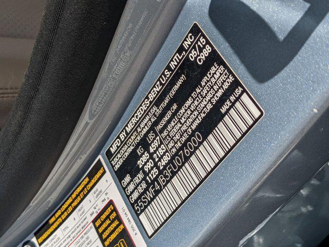 Photo of 2015 Diamond Silver Metallic Mercedes-Benz C-Class