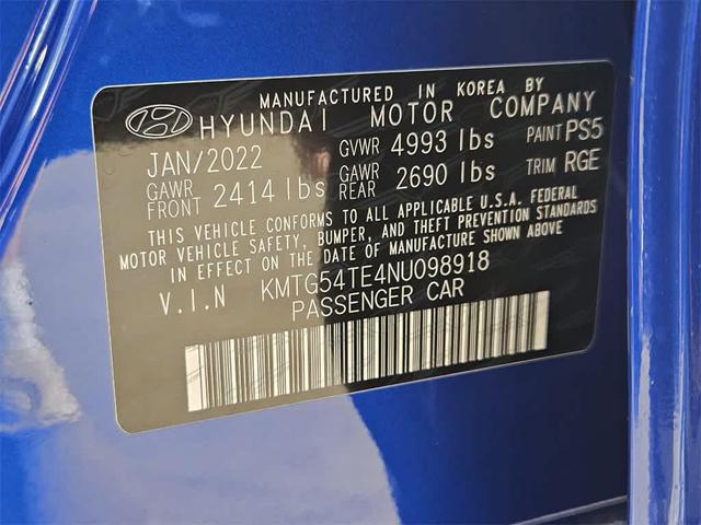 Photo of 2022 Mallorca Blue Genesis G70