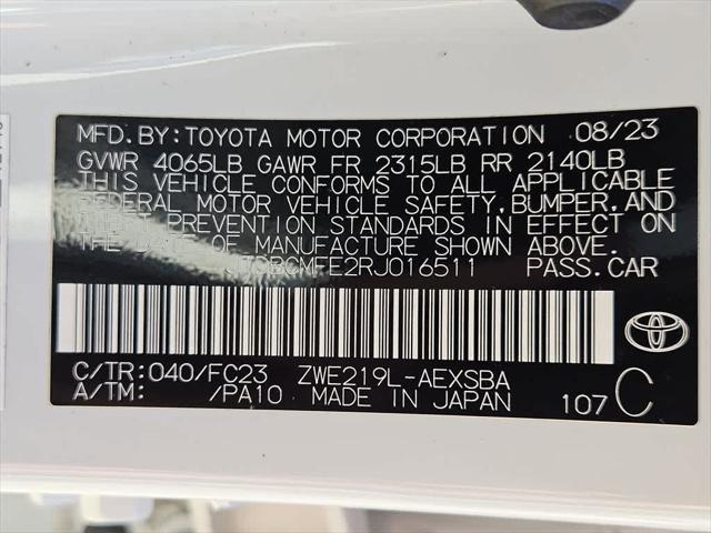 Photo of 2024 Ice Toyota Corolla Hybrid