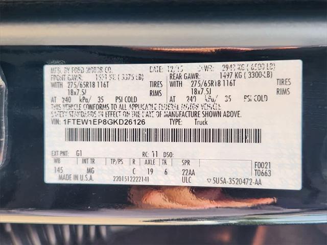 Photo of 2016 Shadow Black Ford F-150
