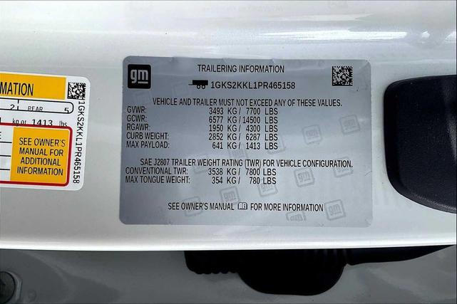 Photo of 2023 White GMC Yukon XL