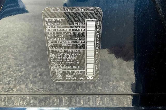 Photo of 2019 Hermosa Blue INFINITI QX50