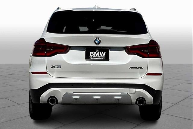 Photo of 2021 Mineral White Metallic BMW X3