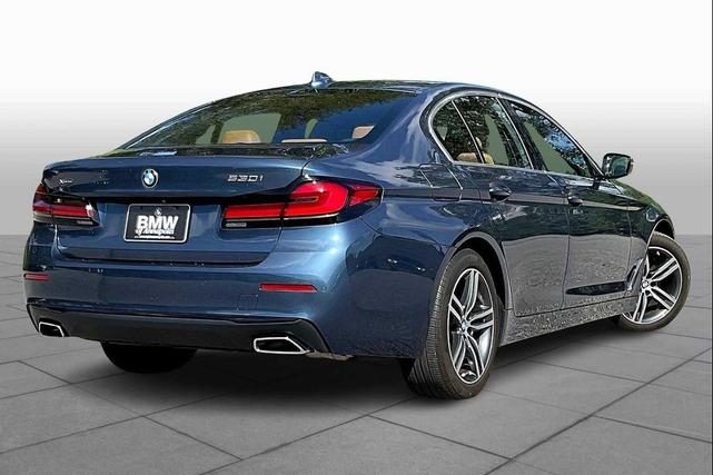 Photo of 2023 Arctic Race Blue Metallic BMW 530