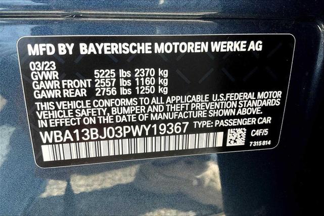 Photo of 2023 Arctic Race Blue Metallic BMW 530