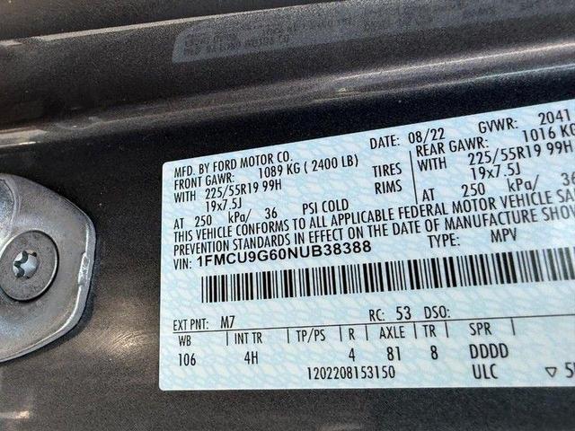 Photo of 2022 Carbonized Gray Metallic Ford Escape