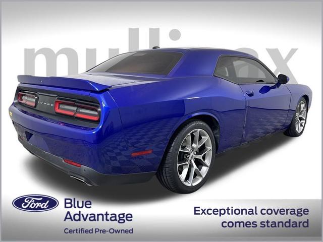 Photo of 2021 Indigo Blue Dodge Challenger