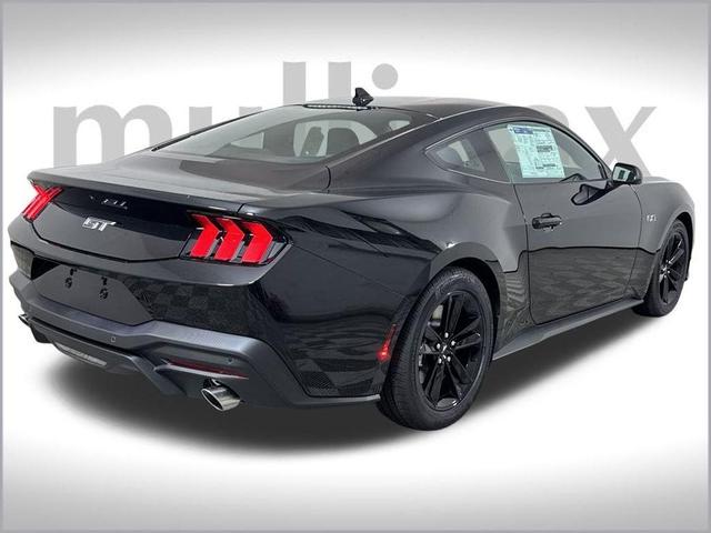Photo of 2025 Shadow Black Ford Mustang