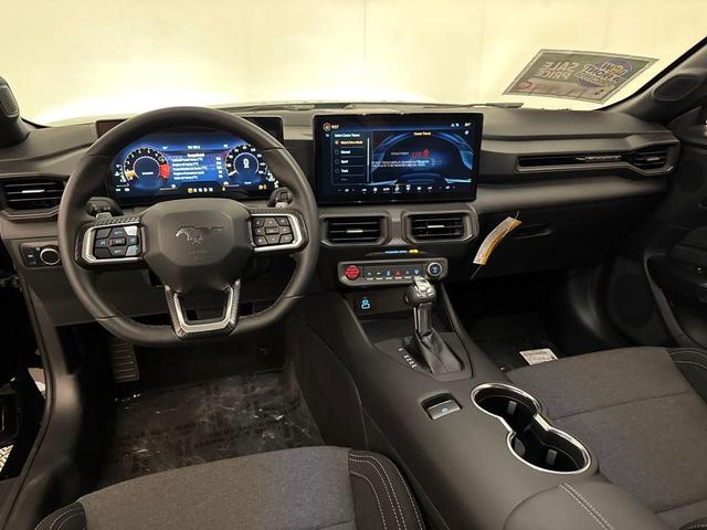 Photo of 2025 Shadow Black Ford Mustang