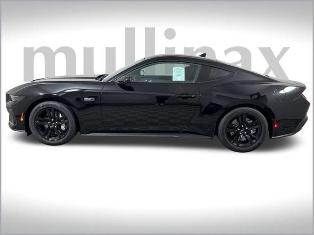 Photo of 2025 Shadow Black Ford Mustang