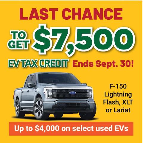 Photo of 2025 Blue Metallic Ford F-150 Lightning