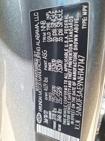 Photo of 2022 Amazon Gray Hyundai TUCSON