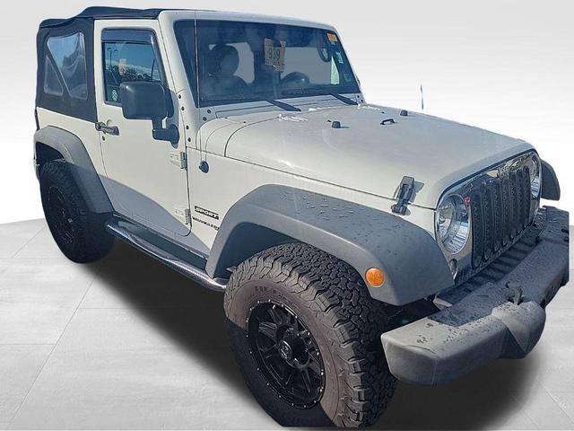 Photo of 2018 Bright White Clearcoat Jeep Wrangler JK