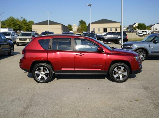 Photo of 2017 Deep Cherry Red Crystal Pearlcoat Jeep Compass