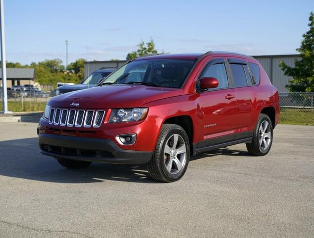 Photo of 2017 Deep Cherry Red Crystal Pearlcoat Jeep Compass