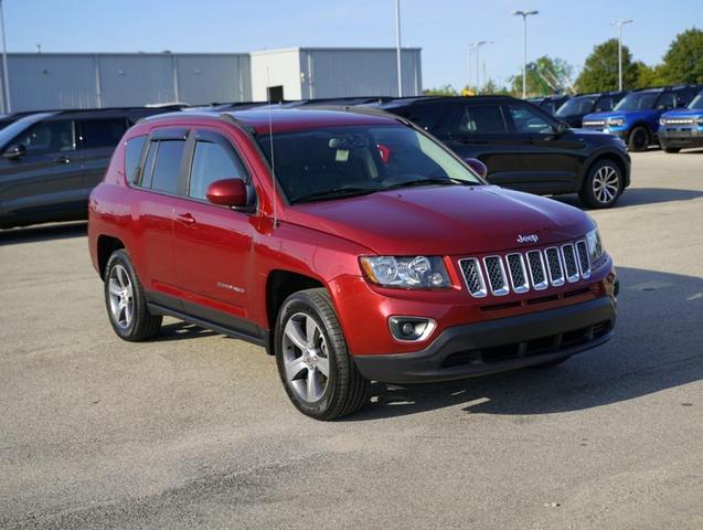 Photo of 2017 Deep Cherry Red Crystal Pearlcoat Jeep Compass