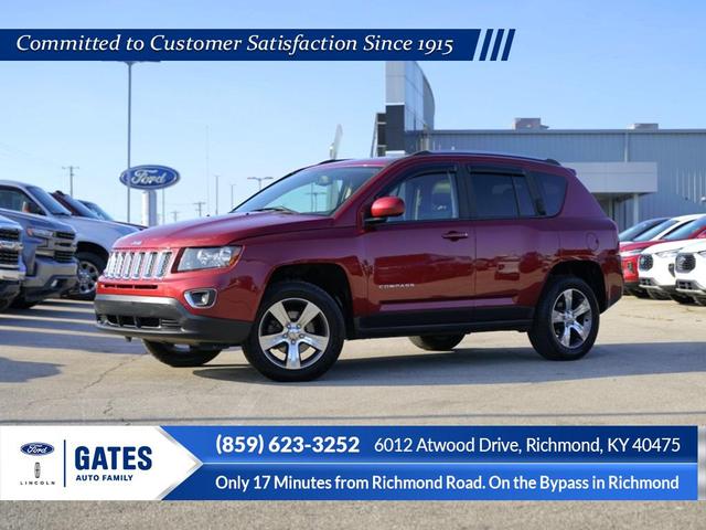 Photo of 2017 Deep Cherry Red Crystal Pearlcoat Jeep Compass