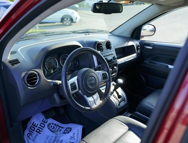Photo of 2017 Deep Cherry Red Crystal Pearlcoat Jeep Compass