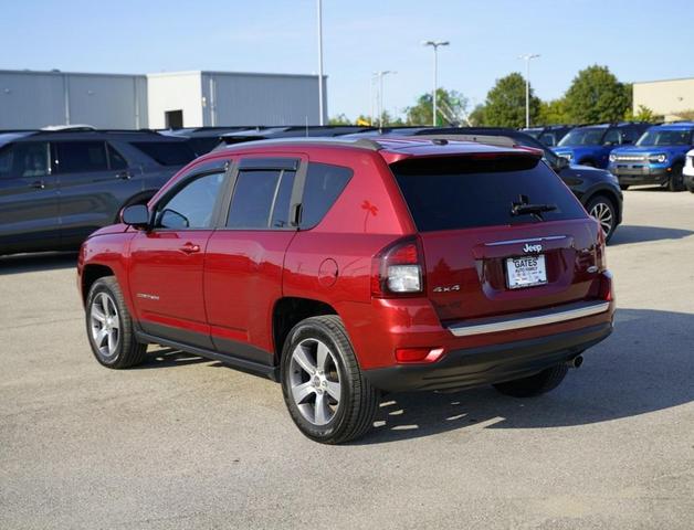 Photo of 2017 Deep Cherry Red Crystal Pearlcoat Jeep Compass