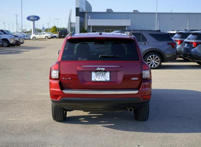 Photo of 2017 Deep Cherry Red Crystal Pearlcoat Jeep Compass