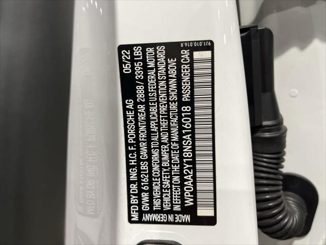 Photo of 2022 White Porsche Taycan