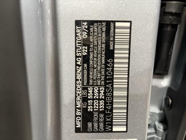 Photo of 2025 Cirrus Silver Metallic Mercedes-Benz E-Class
