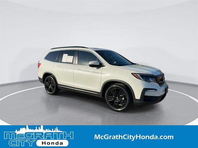 Photo of 2022 Platinum White Pearl Honda Pilot