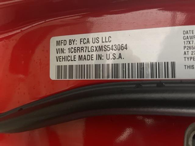 Photo of 2021 Flame Red Clearcoat RAM 1500 Classic